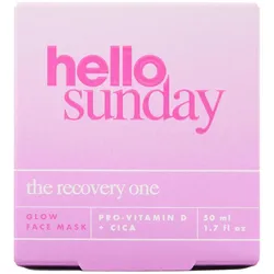 Hello sunday, Gesichtsmaske, the recovery one Glow face mask (50 ml)