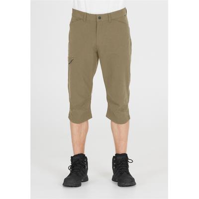 Shorts WHISTLER "Shann", Herren, Gr. 5XL, US-Größen, beige (grün), 90% Polyamid, 10% Elasthan, unifarben, normal, Hosen Shorts, mit Quick-Dry-Technologie
