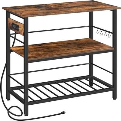 No "Kitchen Island with Storage - 18.9""D x 35.4""W x 35.8""H"