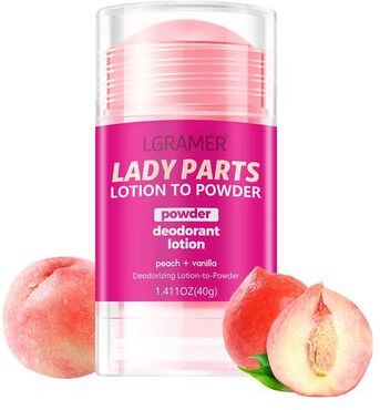 Inspire Essentials Peach Vanilla Deodorant Lotion Long Lasting Fruity Body Fragrance For Women b