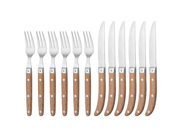 WMF Couvert à barbecue Ranch 12 Pièces Acier inoxydable