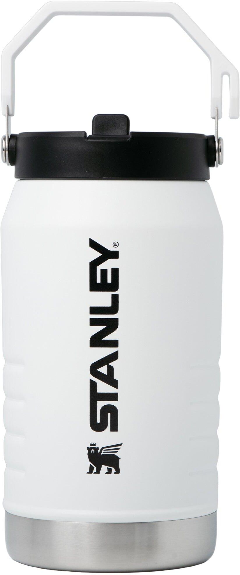 Pojemnik Stanley The IceFlow Jug Flip Straw 2.0 64oz, Chalk 10-13085-0211 ze słomką, 1,9L