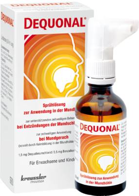 Chem. Fabrik Kreussler & Co. GmbH DEQUONAL Spray 50 ml 02057352