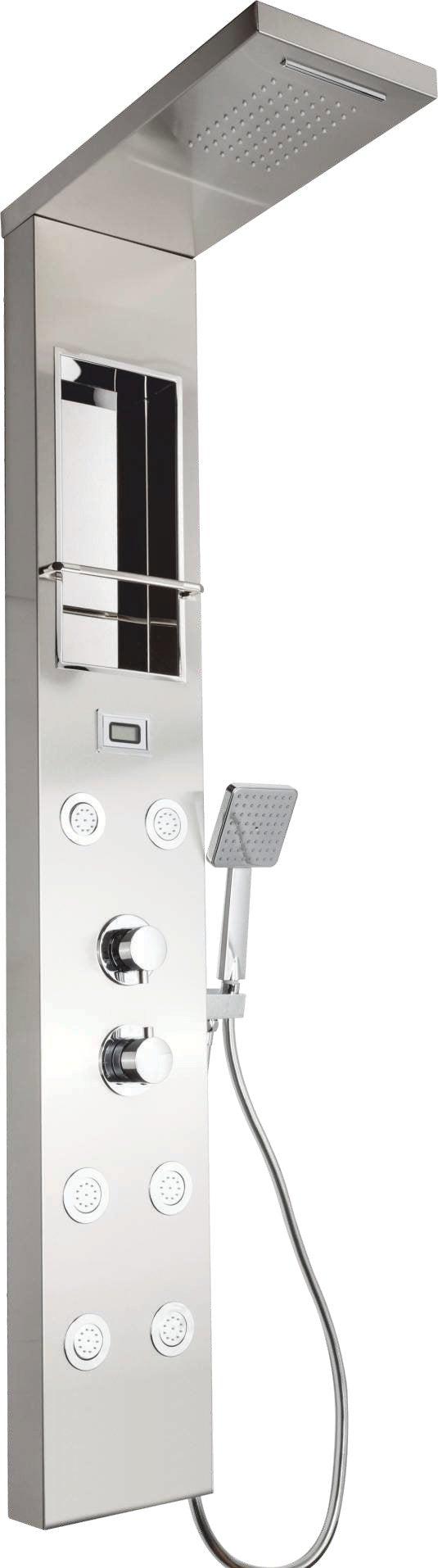 Duschpaneel mit Massagefunktion Multifunktion Edelstahl