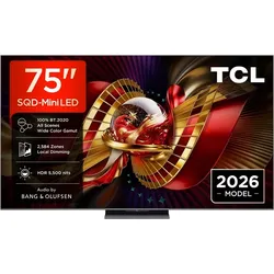 TCL 75C89L (Schwarz) LCD, 75, 189, Ultra HD
