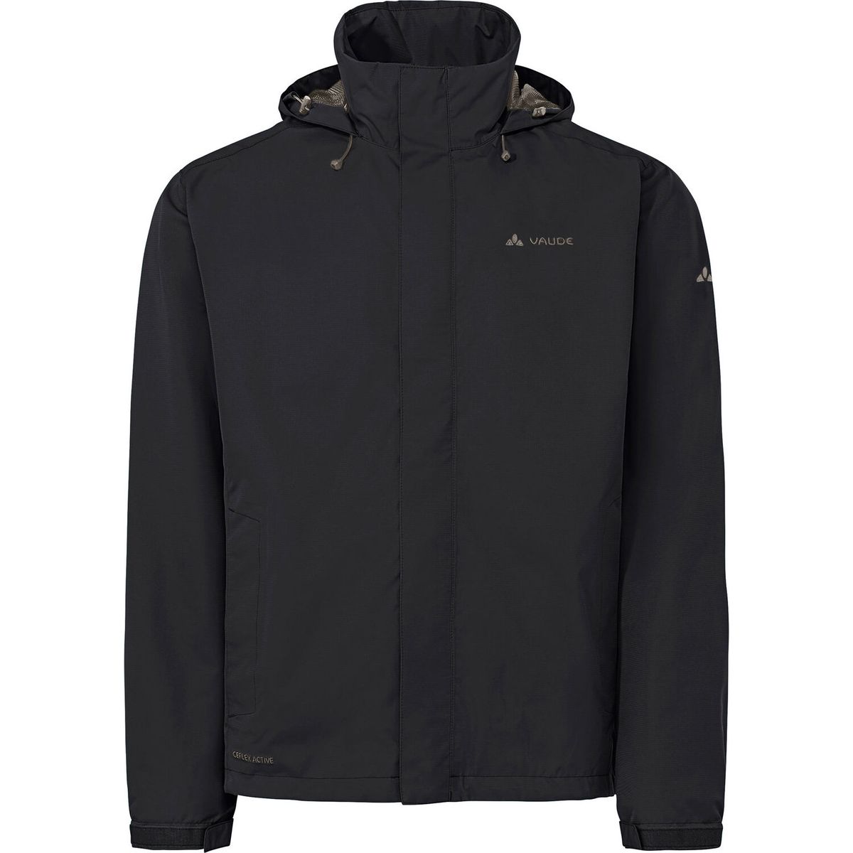 VAUDE Men's Escape Light Jacket black/deer brown (444) M 043414445300