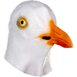 Metamorph Möwe Maske aus Latex