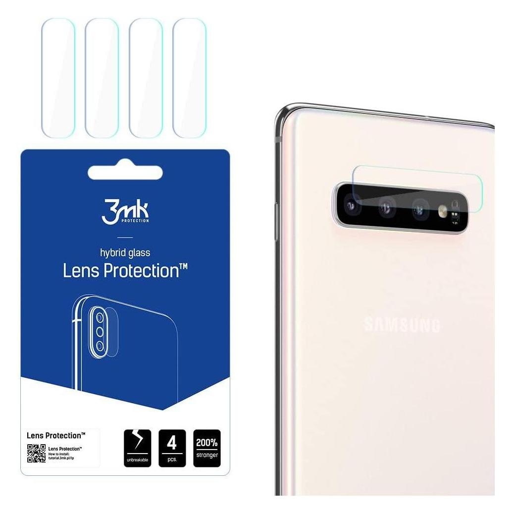 3MK hybrid glass Lens Protection for Samsung Galaxy S10 Plus (1 Stk., Samsung Galaxy S10+) (GSM098271)