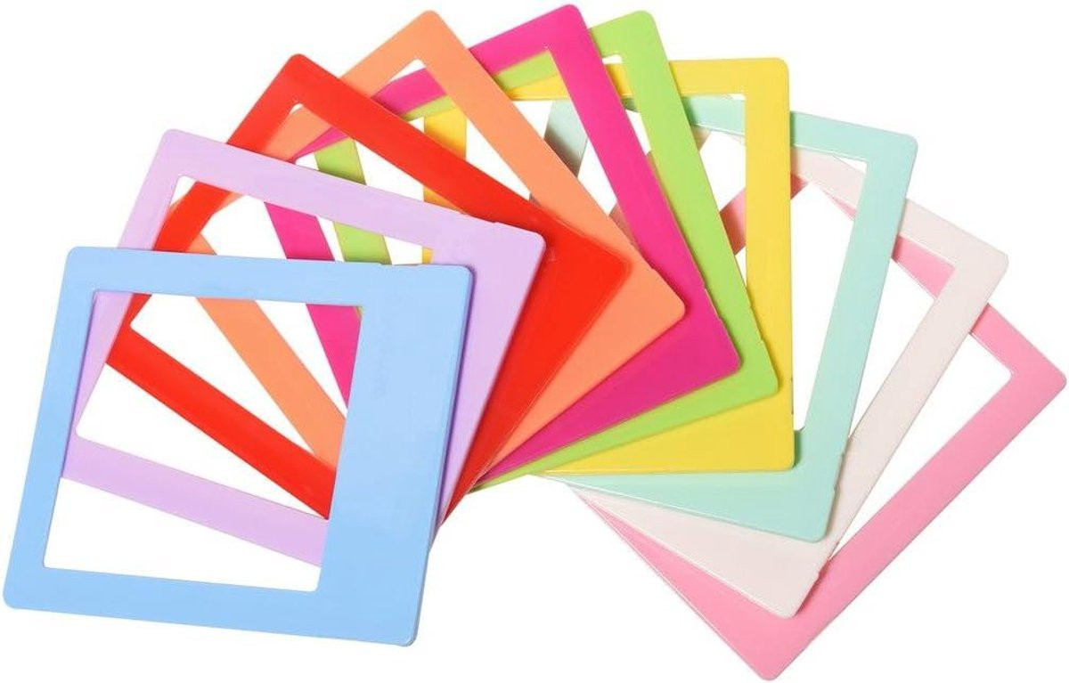 Multicolor Mini Fotolijstjes met Ezel - 8x10 cm