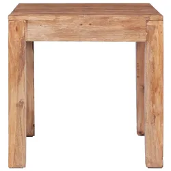 vidaXL Couchtisch 53x50x50 cm Altholz Massiv
