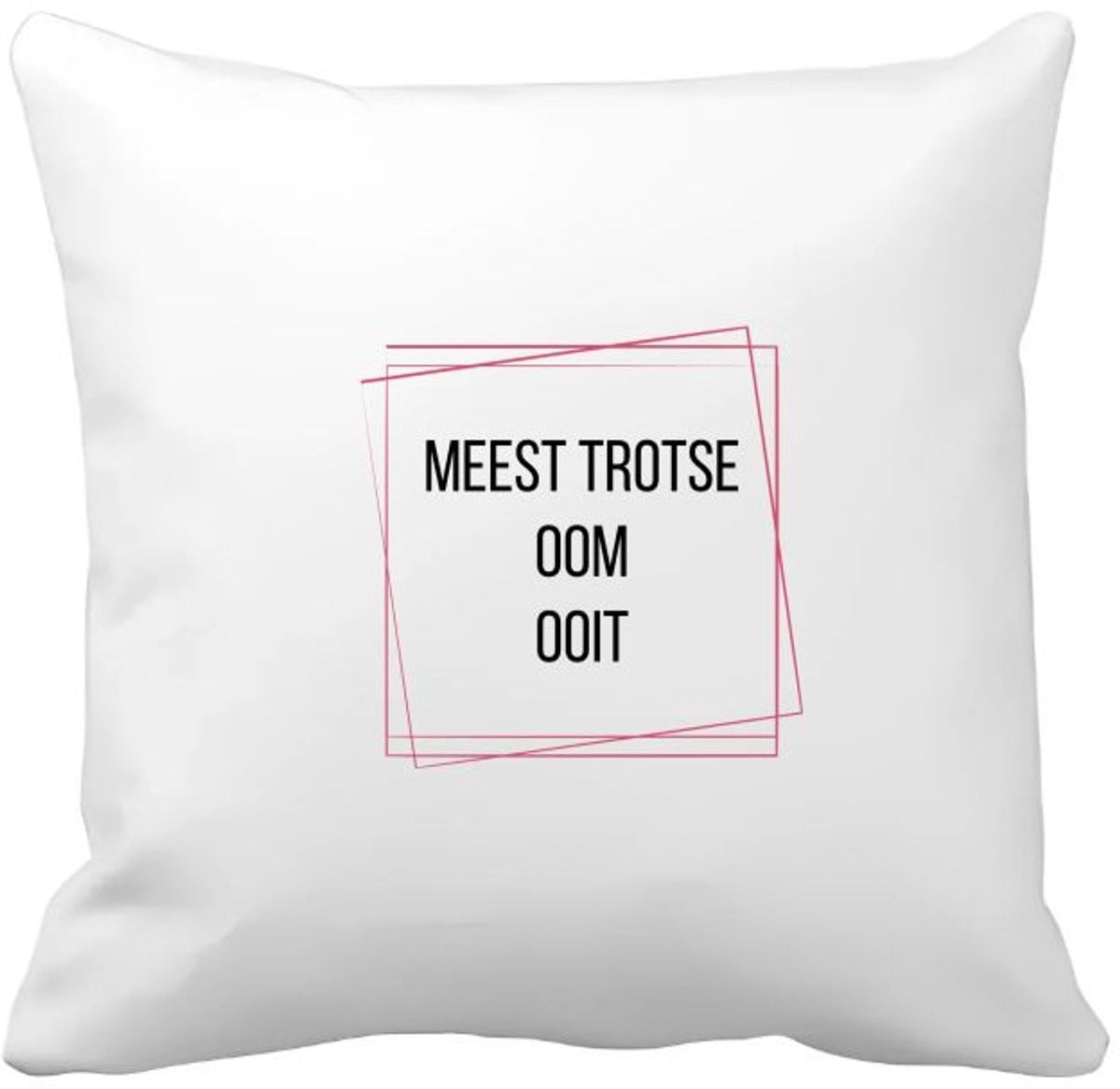 Akyol Kussenhoes Meest Trotse Oom - 40 x 40 cm