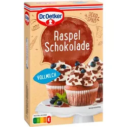 Dr. Oetker Raspelschokolade Vollmilch 100,0 g