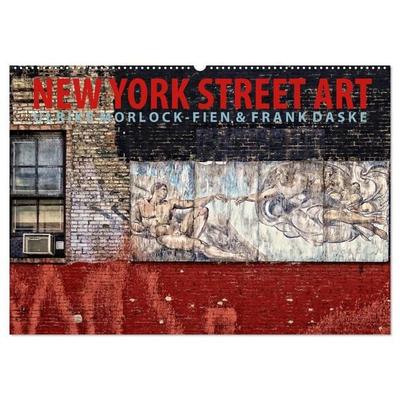 New York Street Art Kalender (Wandkalender 2027 DIN A2 quer), CALVENDO Monatskalender