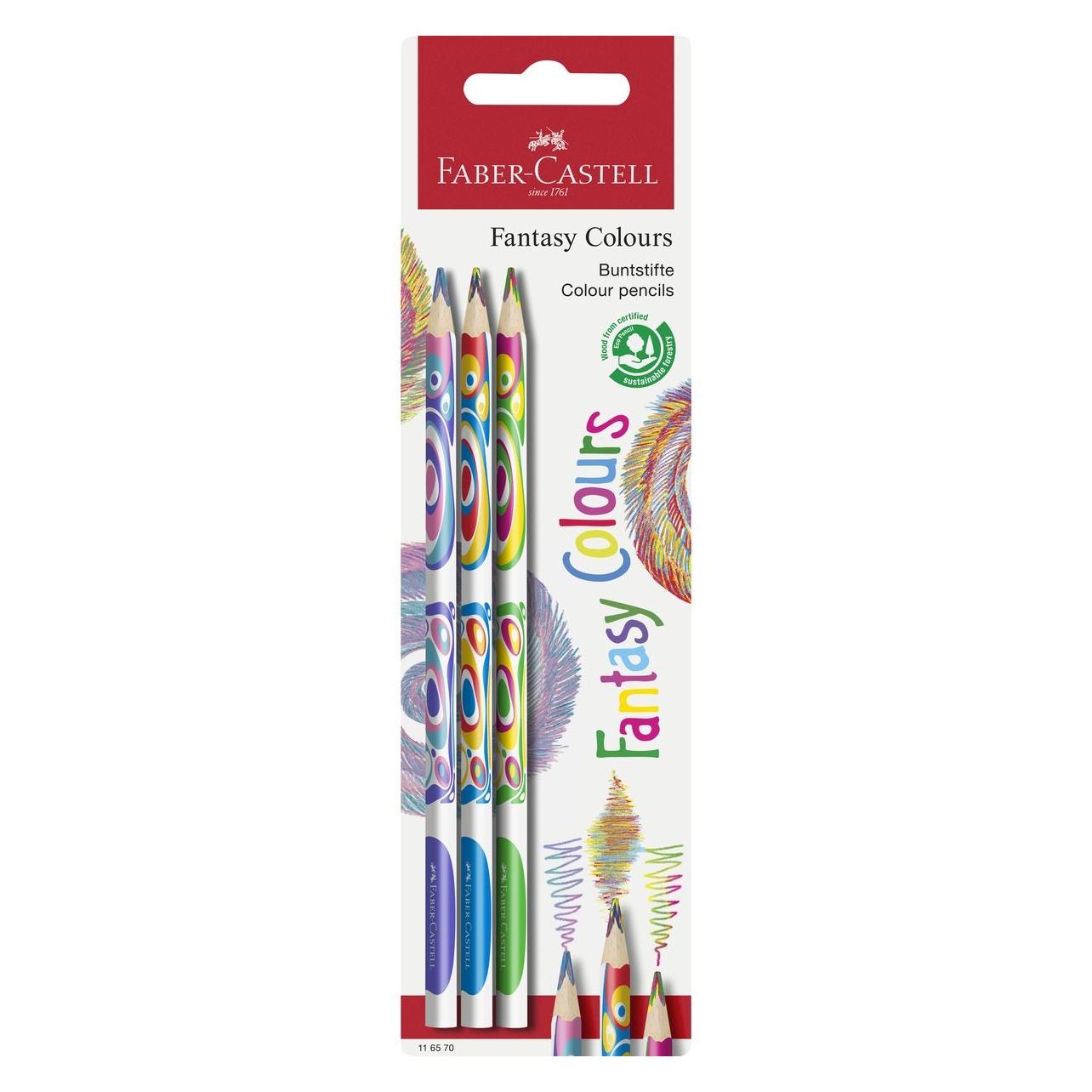 Faber-Castell Farbstifte Fantasy Colour (3x) (116570)