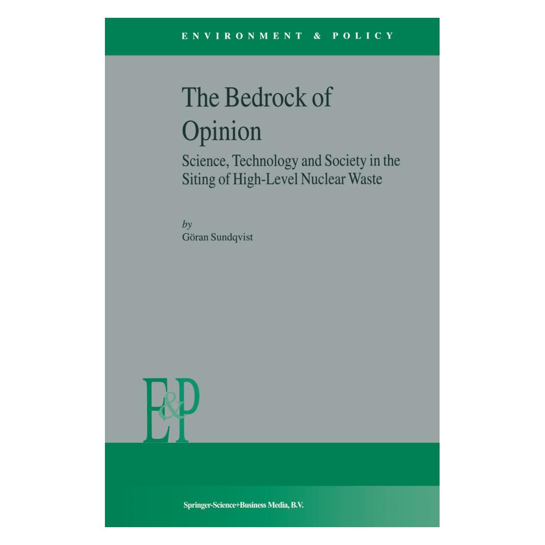 Springer The Bedrock of Opinion (Englisch, Softcover, G. Sundqvist) (55374673)