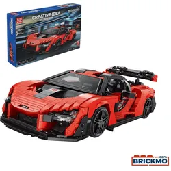 Mould King Creative Senna GTR Sportwagen Bau-Set 10007S