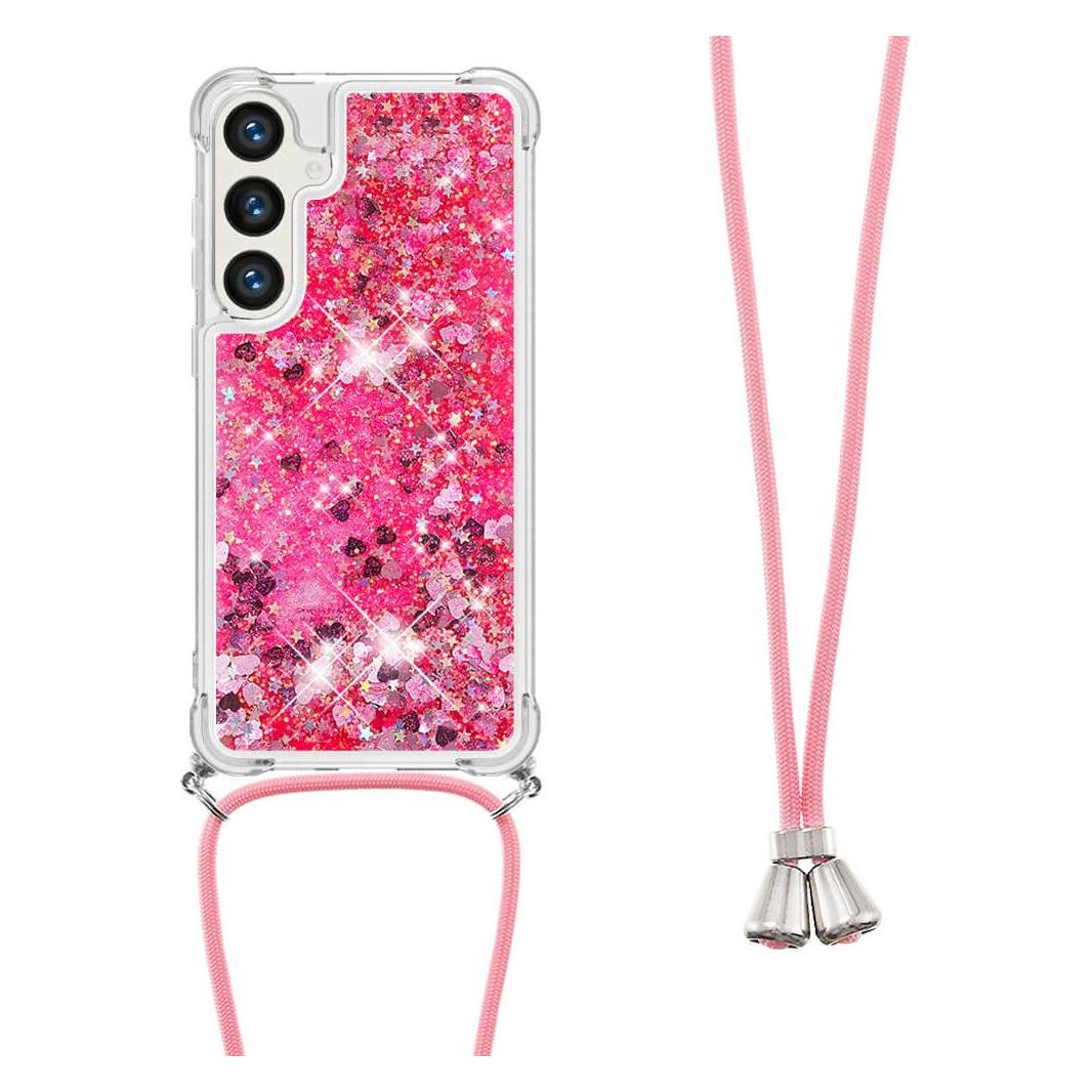 Cover-Discount Galaxy S26 - Glitzer Hülle mit Kordel (Samsung Galaxy S26) (67884901)