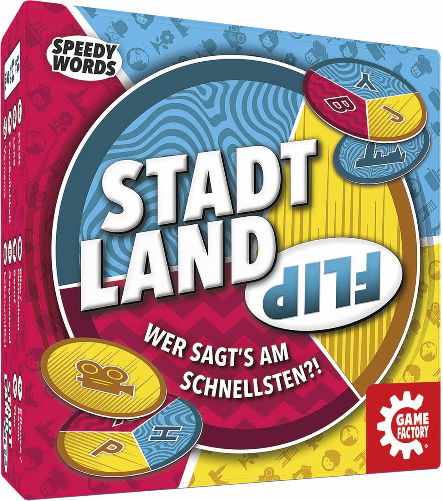Game Factory: Stadt Land Flip (meertalig)