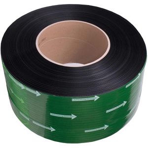 Linder Umreifungsband Premium, Kunststoffband, 9mm, PP, geprägt, 4000m, Rolle