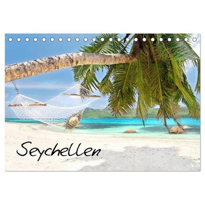 Seychellen (Tischkalender 2026 DIN A5 quer), CALVENDO Monatskalender