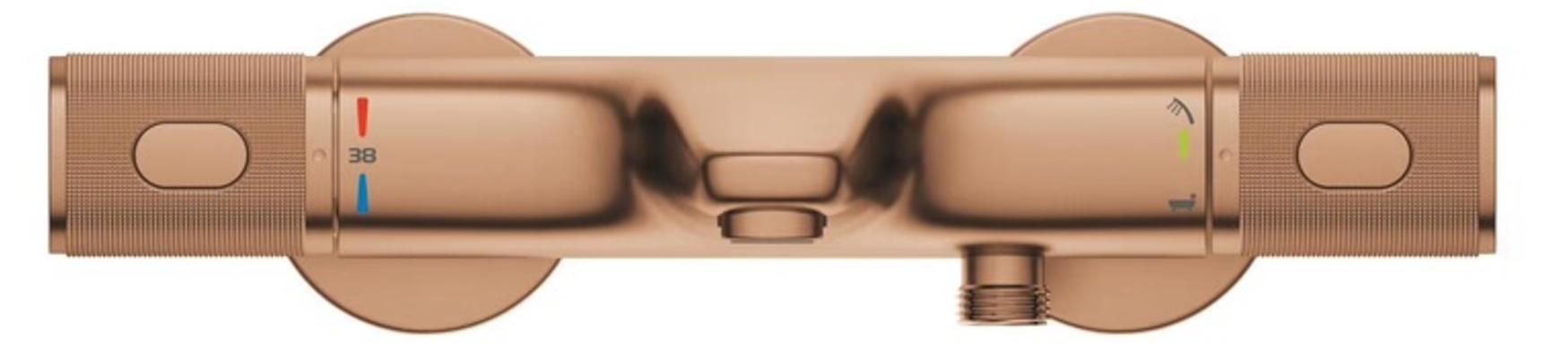 Grohe Precision Feel Thermostat-Wannenbatterie mit S-Anschlüssen, 34788DL0