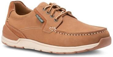 Men's Trent Leather Moc Toe Oxford by Eastland in Tan (Size 8 1/2 D)
