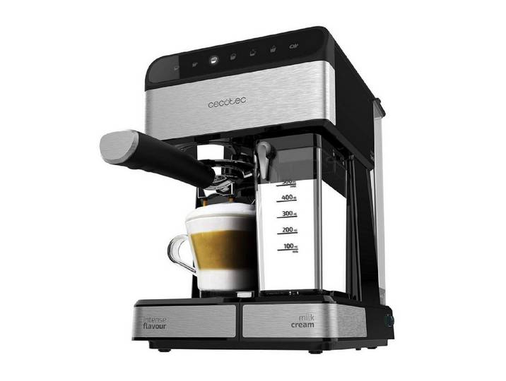 Cecotec Espressomaschine, 0.5l Kaffeekanne, Power Instant-Ccino 20 Touch Serie Nera