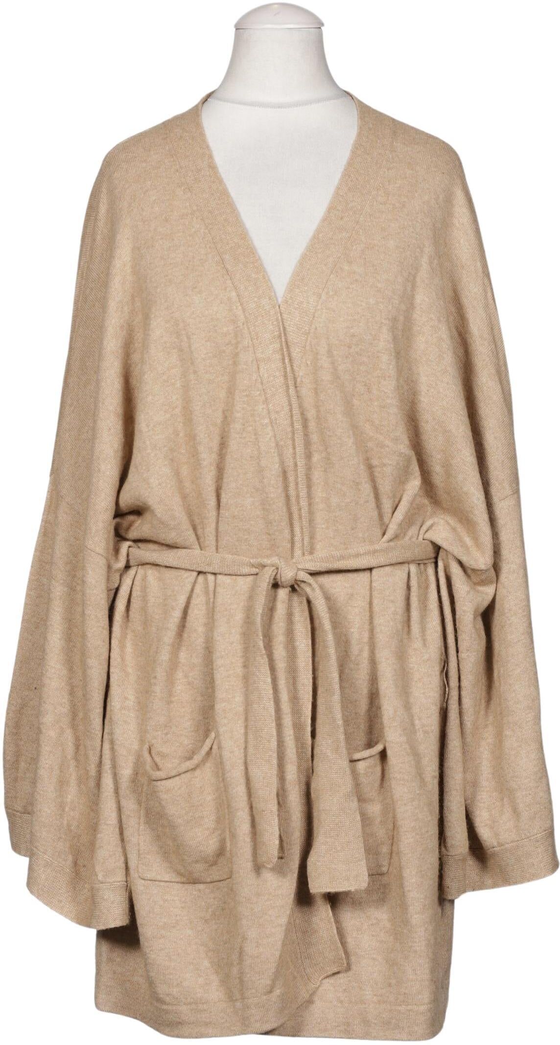 Great Plains Damen Strickjacke, Beige, Gr. S, kein / Etikett - Second Hand