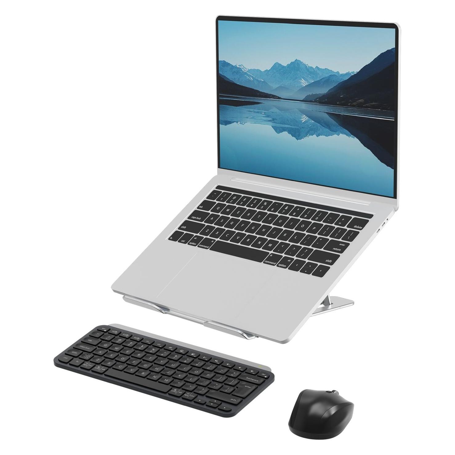 Fellowes Alumia silber mobiler Laptop-Ständer (100138867)