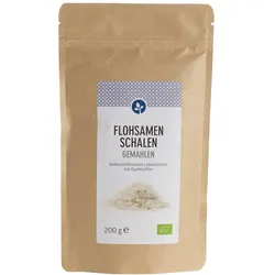 Flohsamenschalen Gemahlen Bio Pulver 200 g