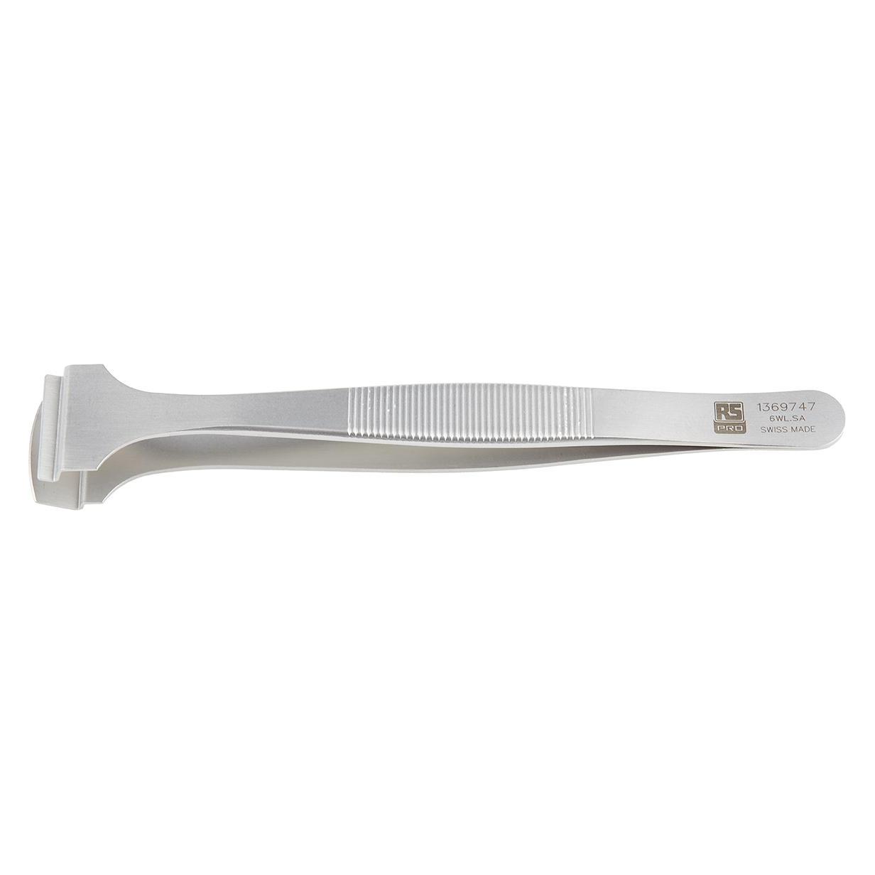 RS PRO Wafer tweezers serrated handles 130mm (1369747)