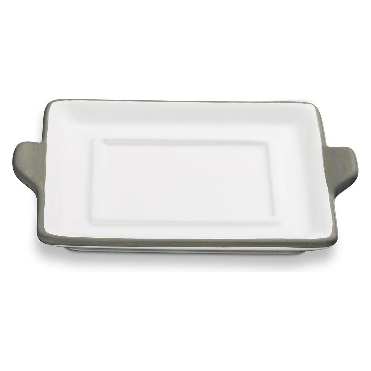 Gmundner Keramik Grauer Rand, Unterteil Butterdose (32747026)