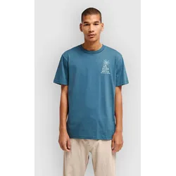 RVCA Mad Local T-Shirt duck blue Gr. L