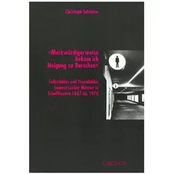 'Merkwürdigerweise bekam ich Neigung zu Burschen', Sachbücher von Christoph Schlatter