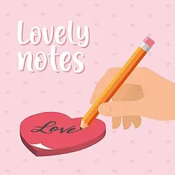 Legami Haftnotizblock Heart