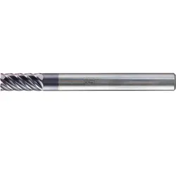 PFERD TOOLS VHM Eckfräser lang 6 Schneiden scharf TiAlN Schaft HA Universal Line - 23000174
