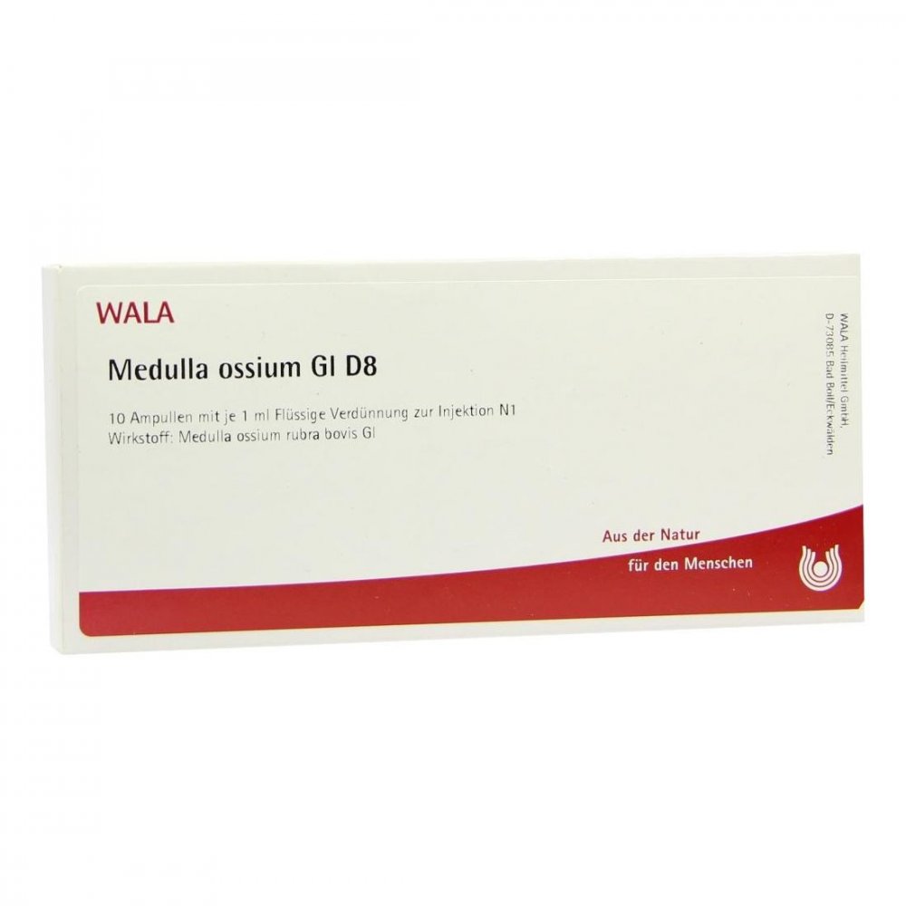 WALA Heilmittel GmbH Medulla Ossium Gl D8 Ampullen 03356157