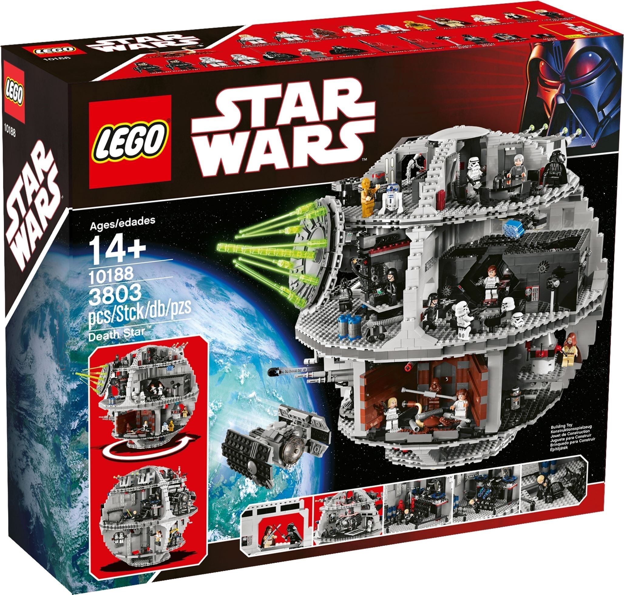 Lego Todesstern Star Wars, Bild, 14 Jahr(e), 3803 Stück