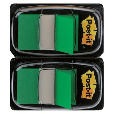 Post-it Haftstreifen Index Standard 680-G2EU 50Blatt grün 2 St./Pack
