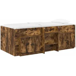 vidaXL, Bett, Loft Bett (90 x 200 cm)