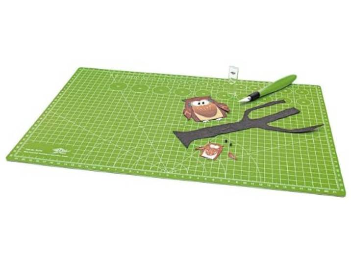 Wedo 79245 snijmat Comfortline A3 (CM 45, zelfsluitend oppervlak, 45 x 30 x 0,3 cm) appelgroen