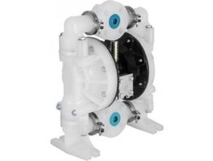 VEVOR Pompe pneumatique à double diaphragme, entrée et sortie industrielles chimiques de 25,4 mm