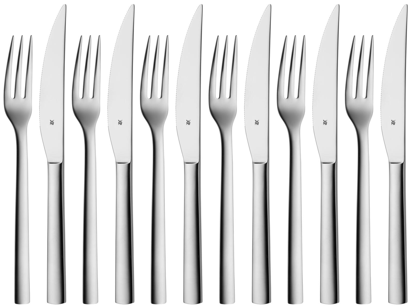 WMF Steakbesteck Nuova silber 3201002518