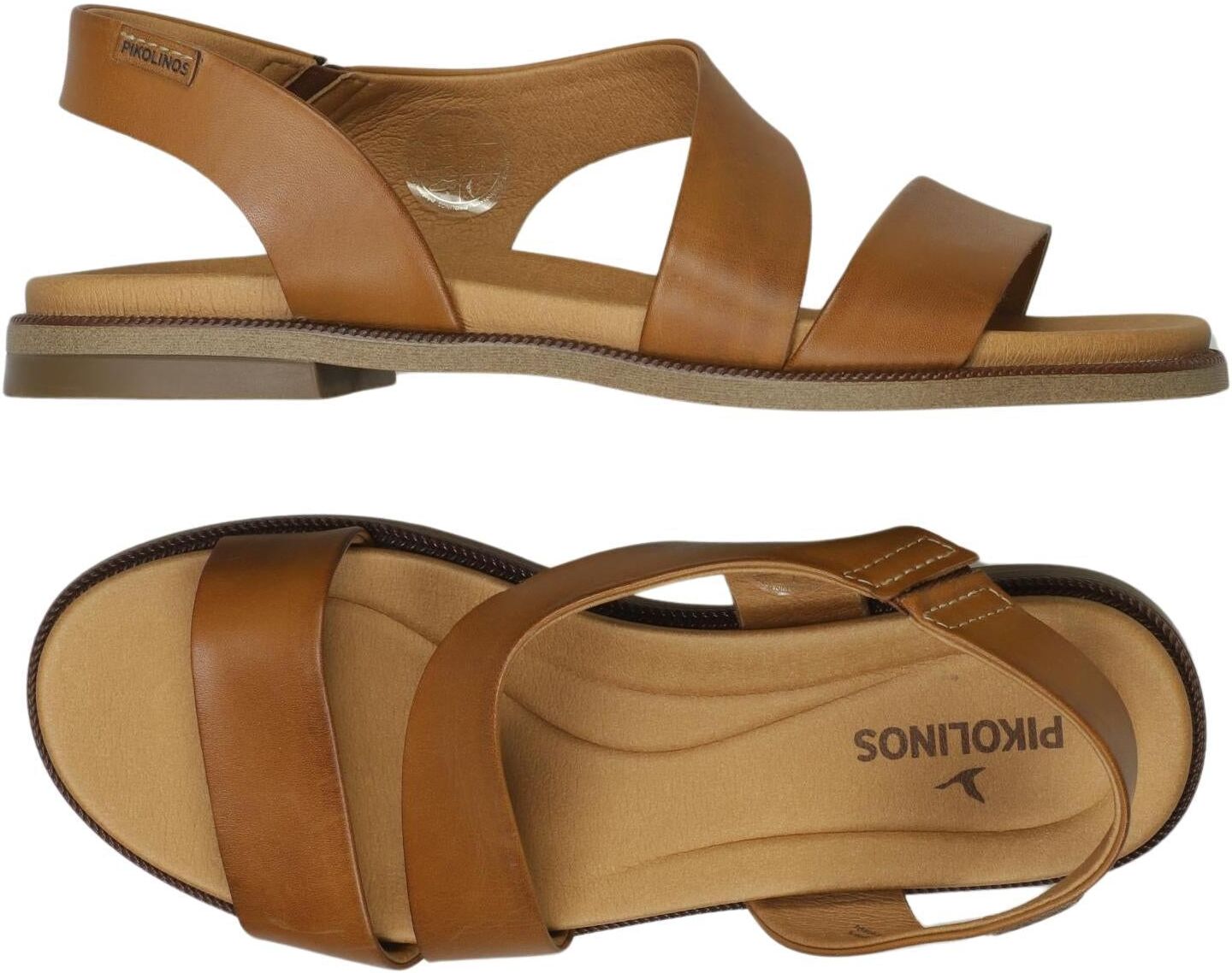 Pikolinos Damen Sandalen, Braun, Gr. EU 38, Leder - Second Hand
