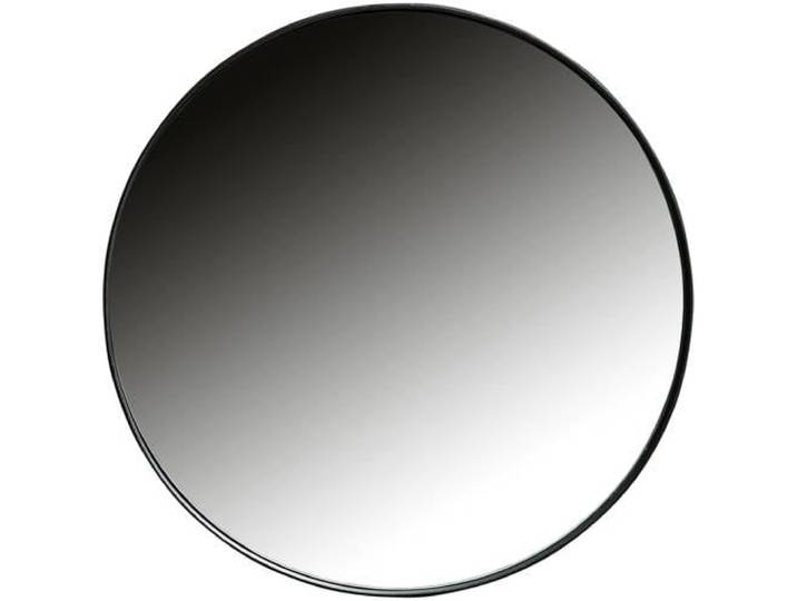 WOOOD Doutzen Spiegel - Metaal - Zwart - 80x80x5