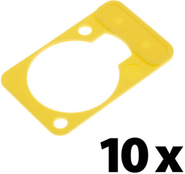 Neutrik DSS-4 Yellow 10x Gelb