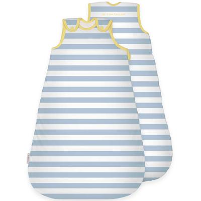 Babyschlafsack TOM TAILOR HOME "TT Baby-Schlafsack Streifen 90cm", Baby, Gr. L: 70cm, blau, Bezug: 100% Baumwolle. Füllung: 100% Polyester, Schlafsäcke
