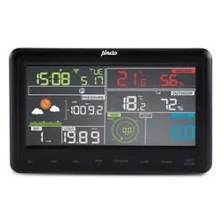 Alecto WEERSTATION WS-5500, Wetterstation, Schwarz