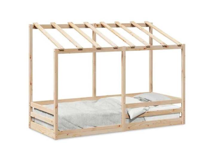 Luxe&Mode Lit pour enfants - sans matelas - Lit adulte simple - 2 ans garantie - 90x190 cm bois pin massif（20480）
