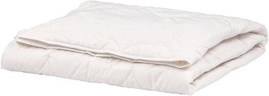 Vitality Pur Katoenen Zomerdekbed Tweepersoons Wit 200x200 cm